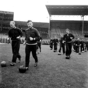 Training Nederlands elftal voor de wedstrijd Nederland tegen Oostenrijk, Bestanddeelnr 908-9780