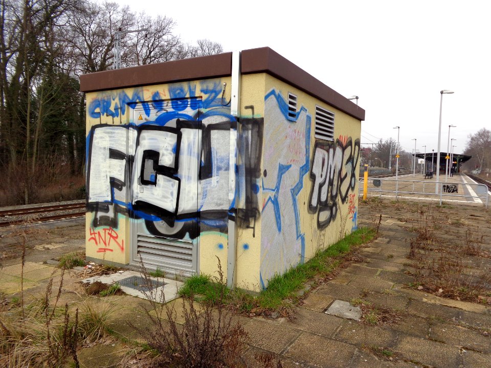 Trafostation S-Bahnhof in Eichwalde