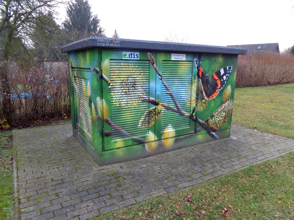 Trafostation Weidenweg in Waltersdorf