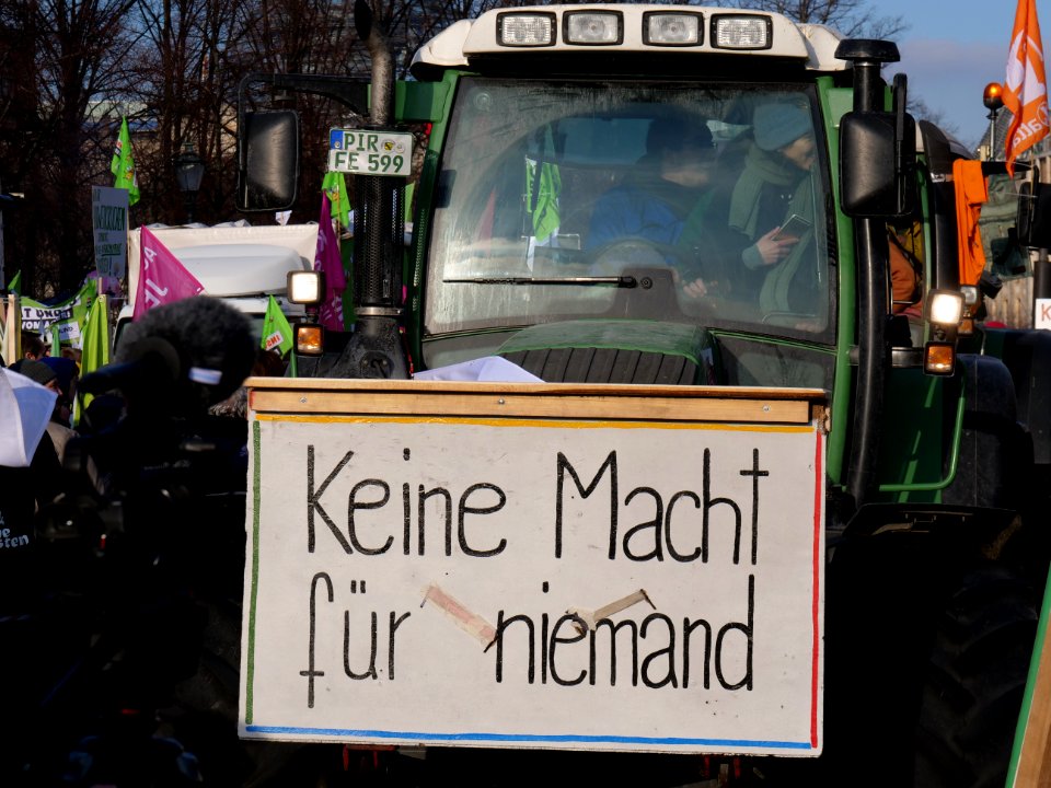Tractor at the "Wir Haben Es Satt!" Demonstration 2019 97