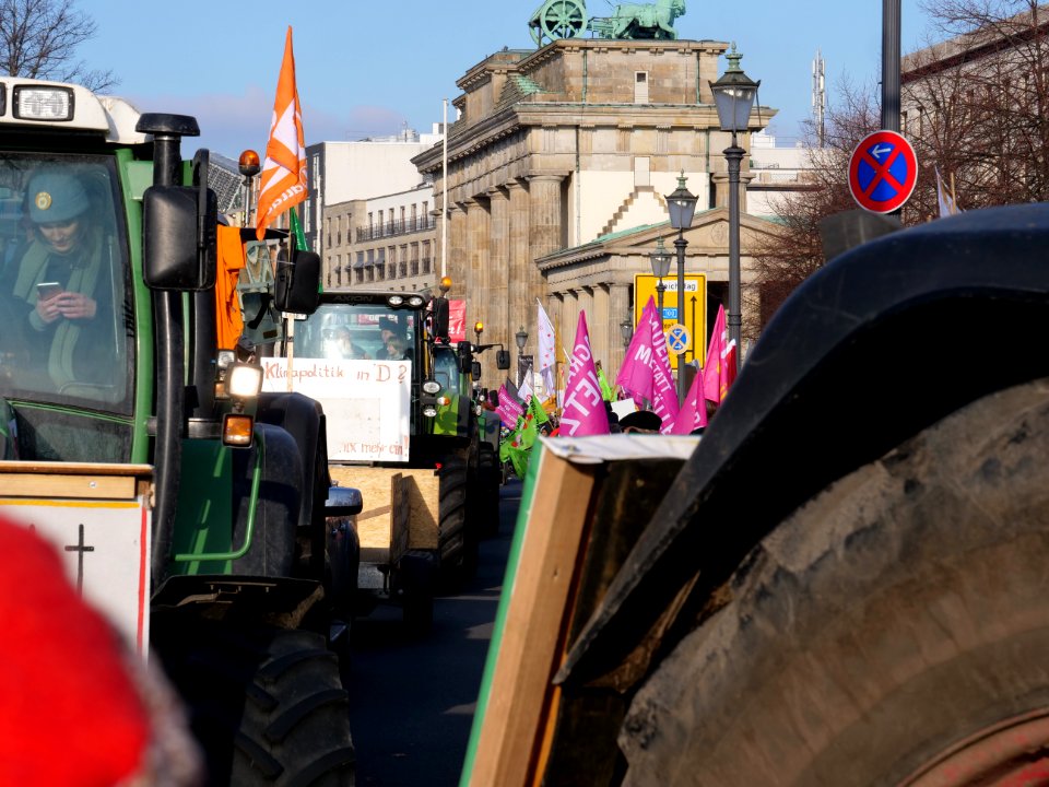Tractor at the "Wir Haben Es Satt!" Demonstration 2019 96