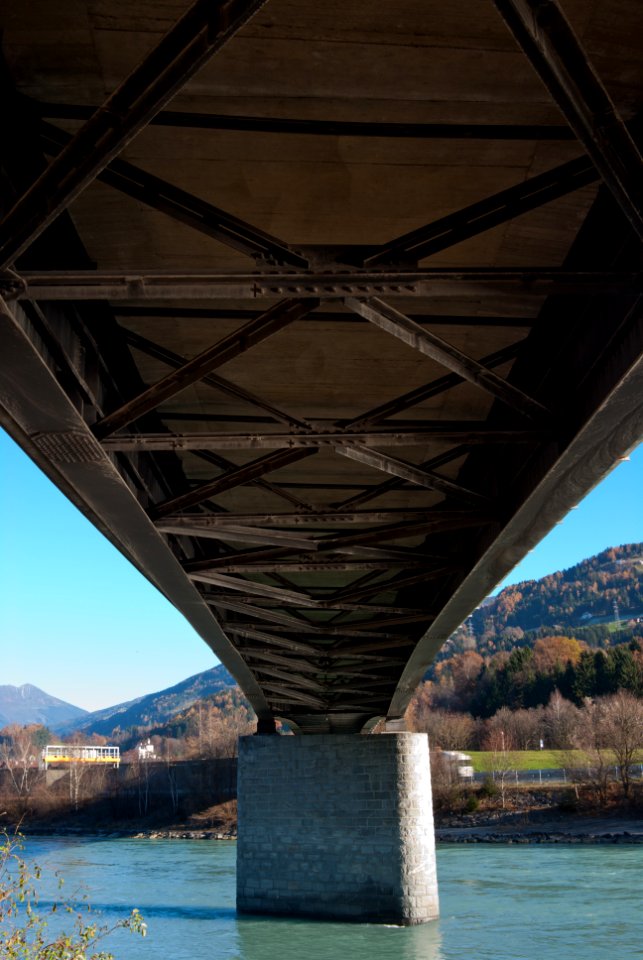 Tragwerk der Volderer Innbrücke