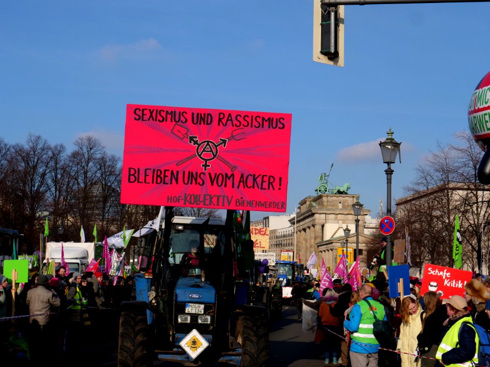 Tractor at the "Wir Haben Es Satt!" Demonstration 2019 84