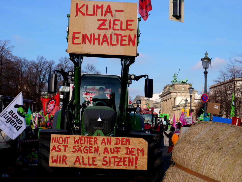 Tractor at the "Wir Haben Es Satt!" Demonstration 2019 88