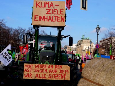 Tractor at the "Wir Haben Es Satt!" Demonstration 2019 88