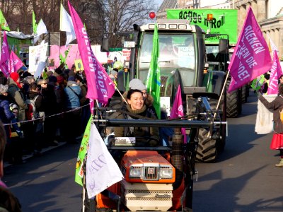 Tractor at the "Wir Haben Es Satt!" Demonstration 2019 93