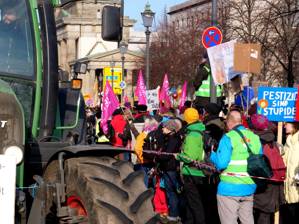 Tractor at the "Wir Haben Es Satt!" Demonstration 2019 58