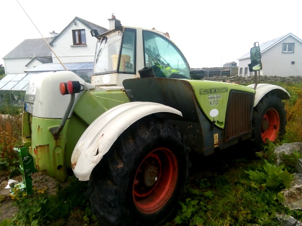 Tractor in Ireland