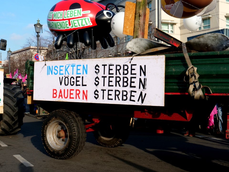 Tractor at the "Wir Haben Es Satt!" Demonstration 2019 37