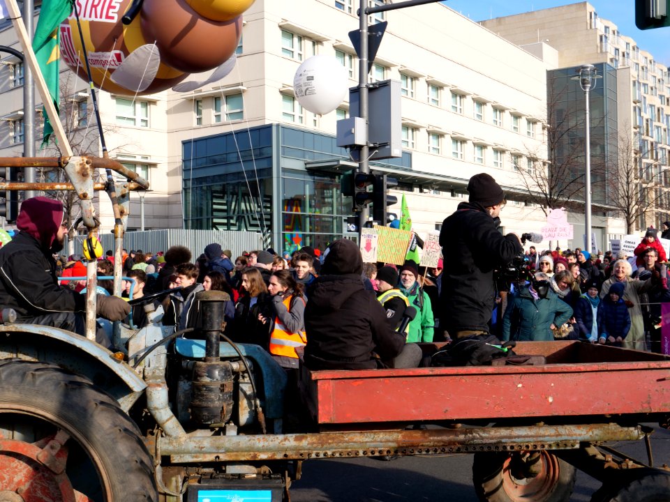 Tractor at the "Wir Haben Es Satt!" Demonstration 2019 78