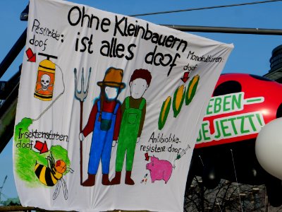 Tractor at the "Wir Haben Es Satt!" Demonstration 2019 73