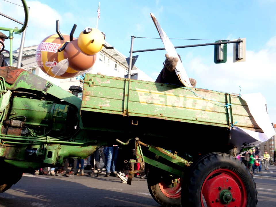 Tractor at the "Wir Haben Es Satt!" Demonstration 2019 62