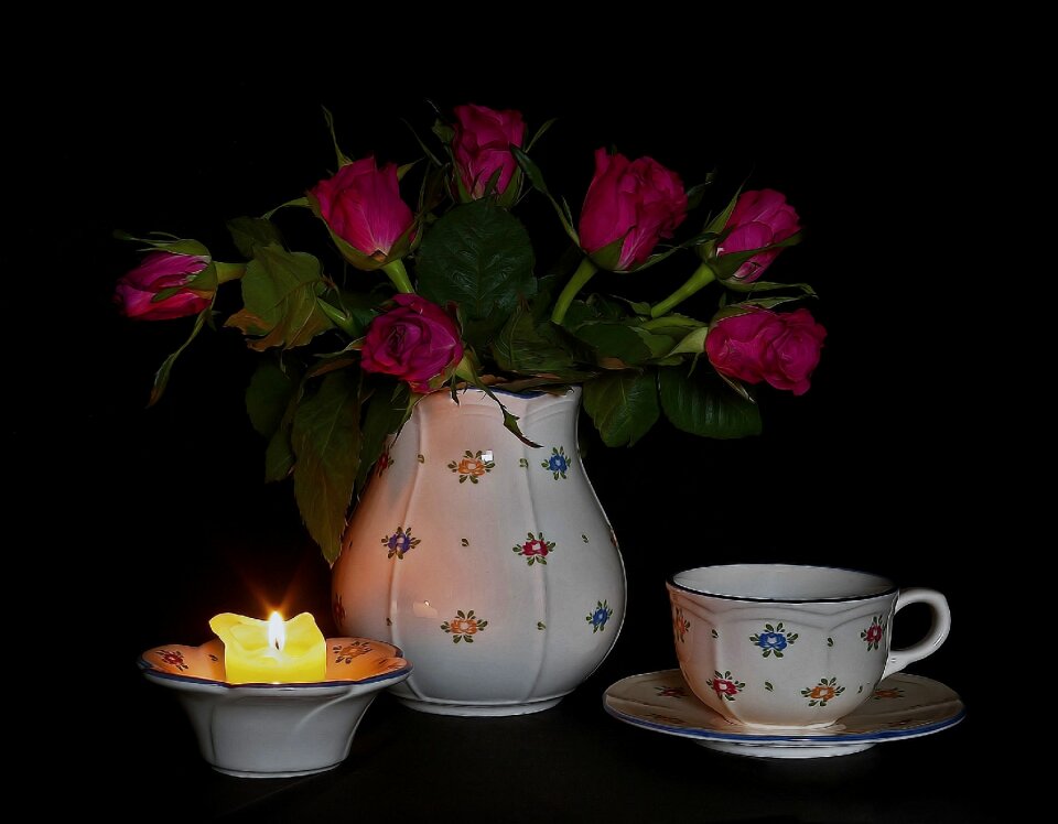 Romantic love red