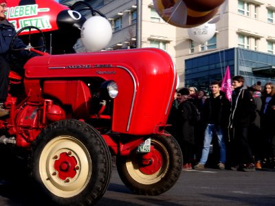 Tractor at the "Wir Haben Es Satt!" Demonstration 2019 28