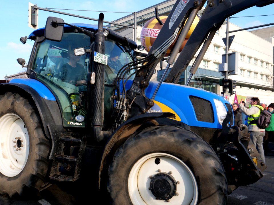 Tractor at the "Wir Haben Es Satt!" Demonstration 2019 45