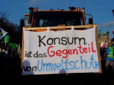 Tractor at the "Wir Haben Es Satt!" Demonstration 2019 79