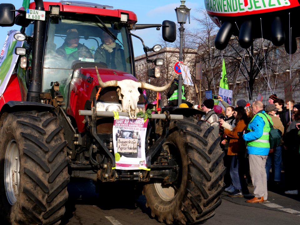 Tractor at the "Wir Haben Es Satt!" Demonstration 2019 32
