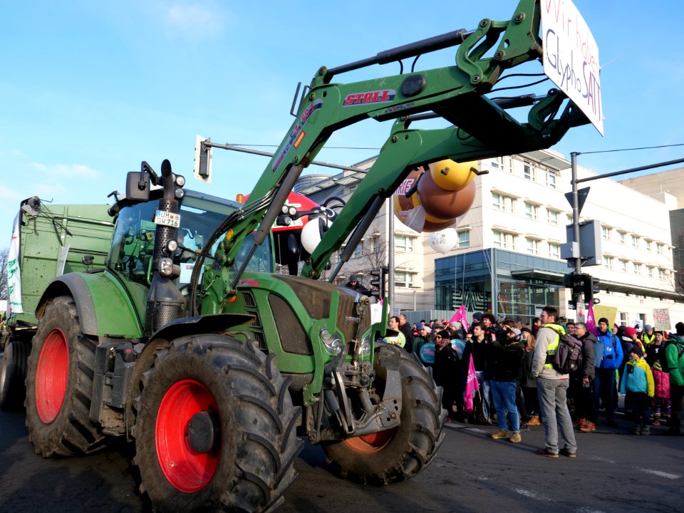 Tractor at the "Wir Haben Es Satt!" Demonstration 2019 41