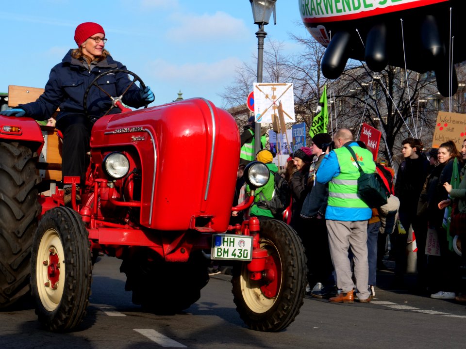 Tractor at the "Wir Haben Es Satt!" Demonstration 2019 27