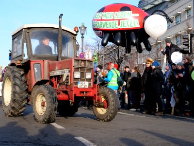 Tractor at the "Wir Haben Es Satt!" Demonstration 2019 22