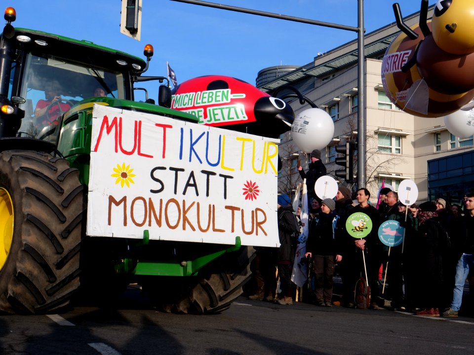 Tractor at the "Wir Haben Es Satt!" Demonstration 2019 29