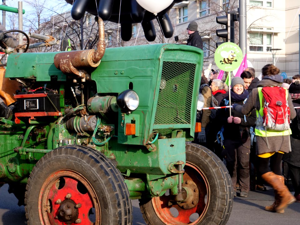 Tractor at the "Wir Haben Es Satt!" Demonstration 2019 50