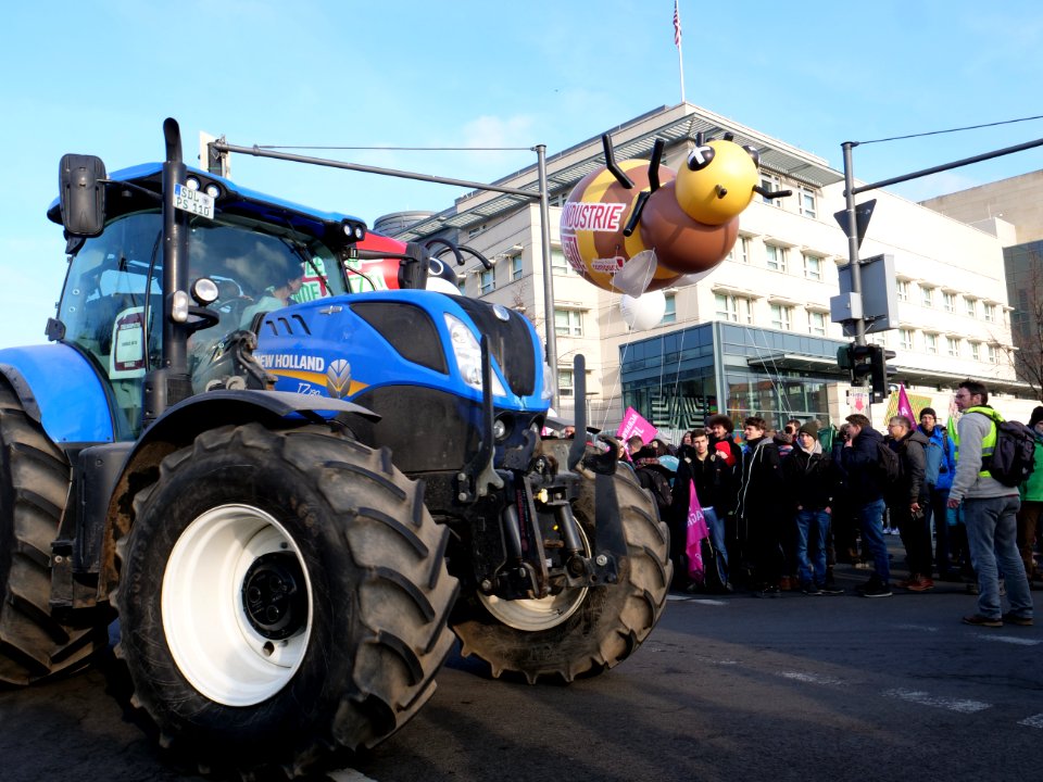 Tractor at the "Wir Haben Es Satt!" Demonstration 2019 46