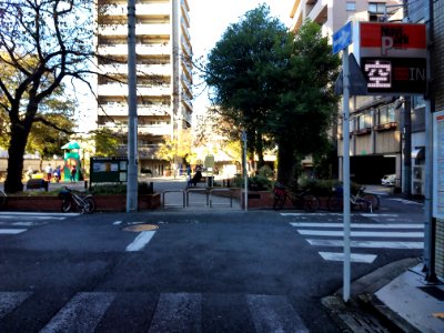 Tsurumi east ekimae park