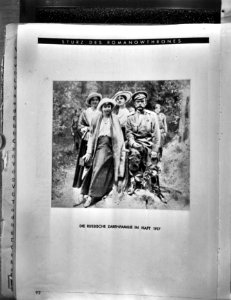 Tsaar Nicolaus II en familie (laatste tsaar) 1917, Bestanddeelnr 928-1804