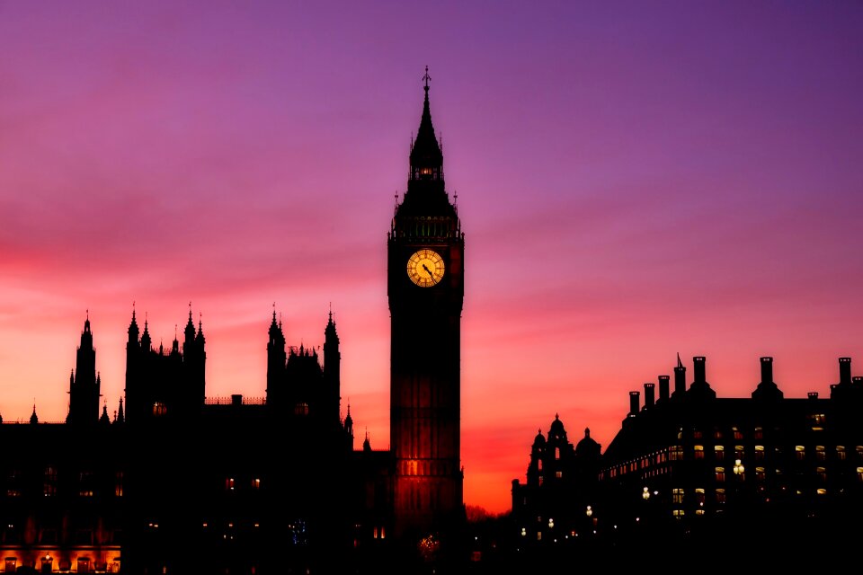 Big ben parliament architecture photo