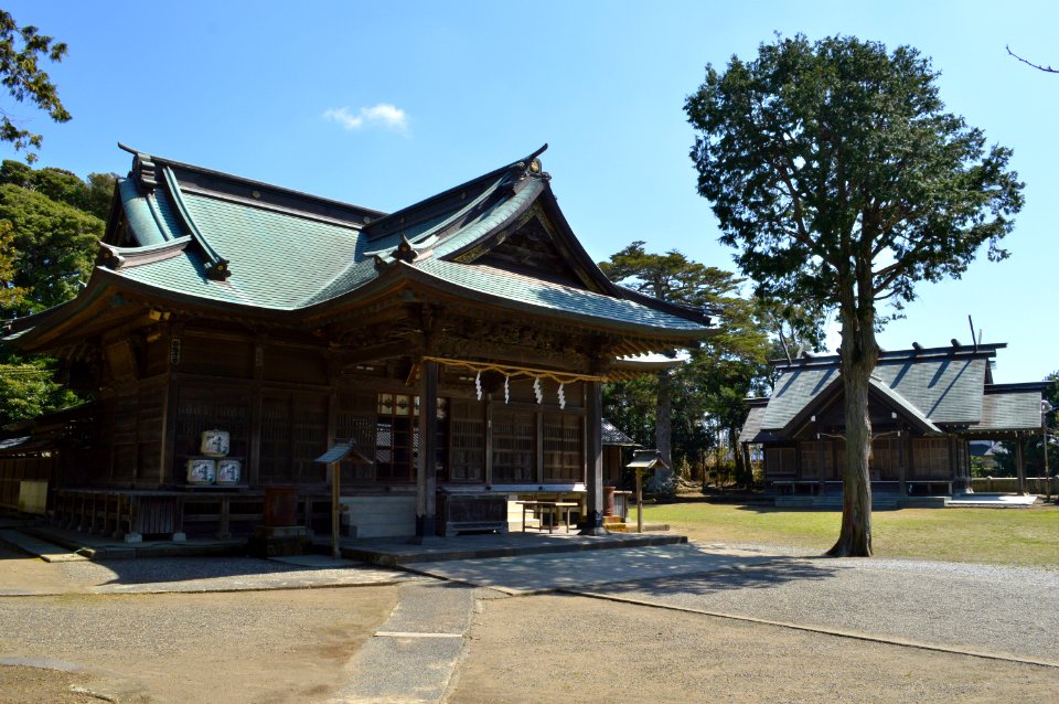 Tsurugaya-hachimangu, haiden and yohaijo