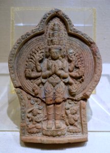 Tsha-tsha, Ali Tibet, ceramic - Sichuan University Museum - Chengdu, China - DSC06283
