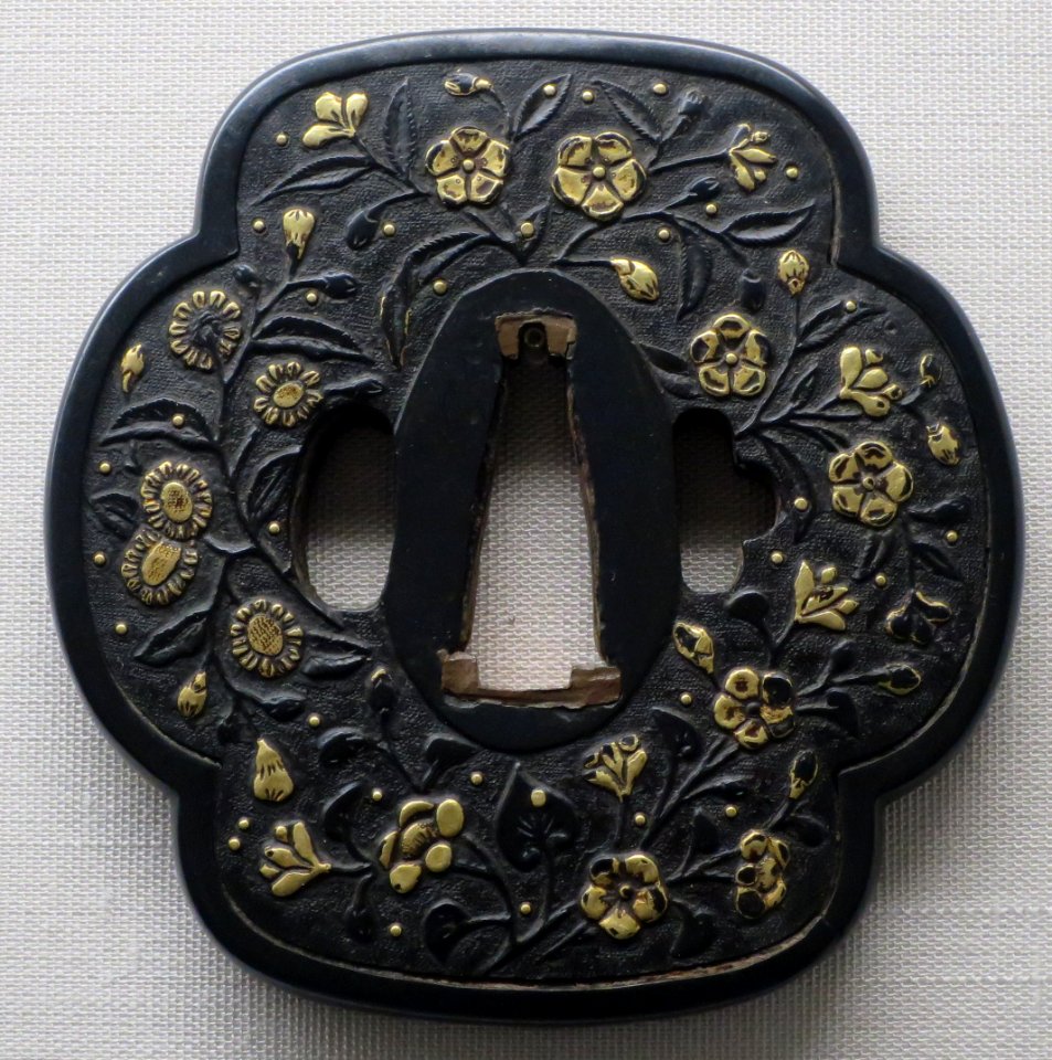 Tsuba, Mino school, 6th century, Tokyo National Museum