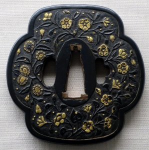 Tsuba, Mino school, 6th century, Tokyo National Museum