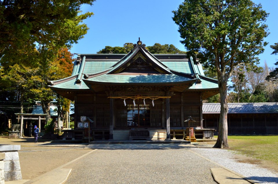 Tsurugaya-hachimangu, haiden