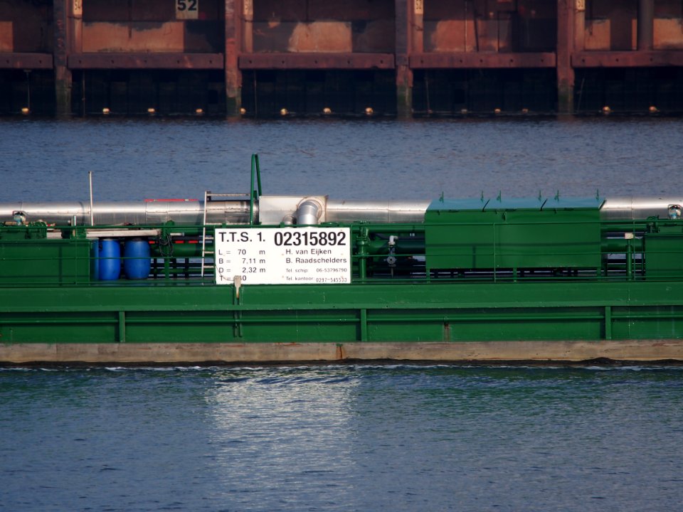 TTS1, ENI 02315892 at IJmuiden, Port of Amsterdam, pic1