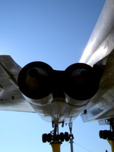 Tu-144 engine exhaust