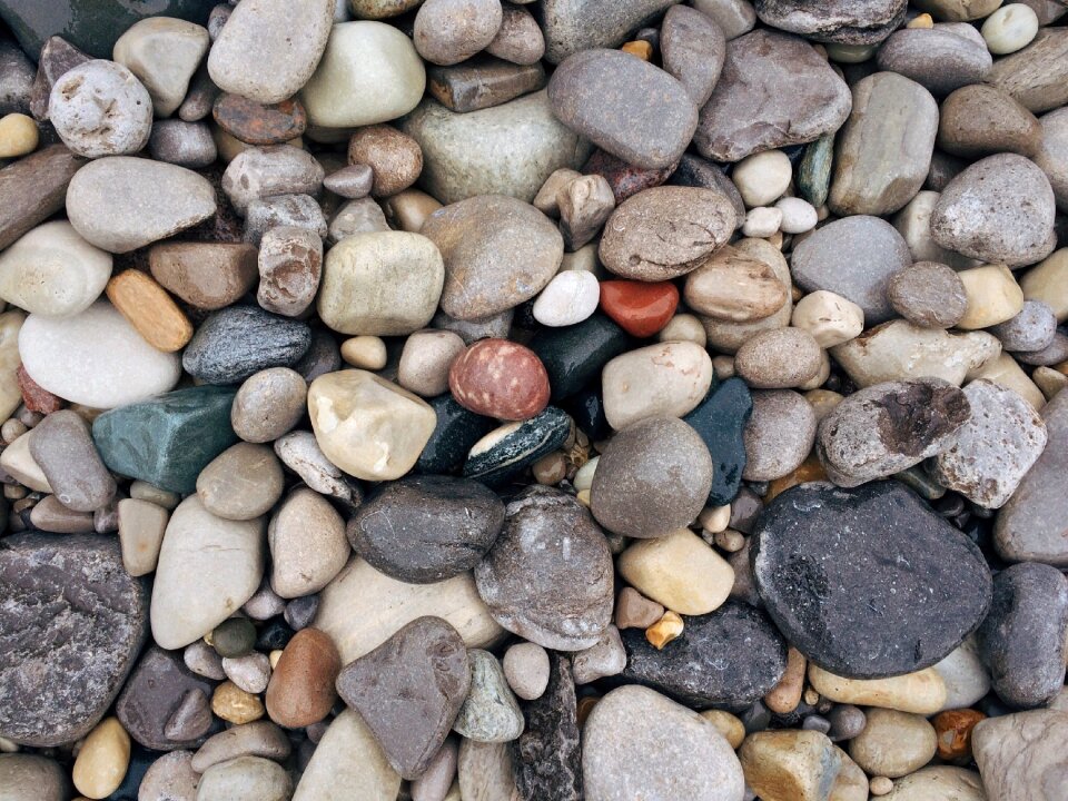 Shore nature gray beach