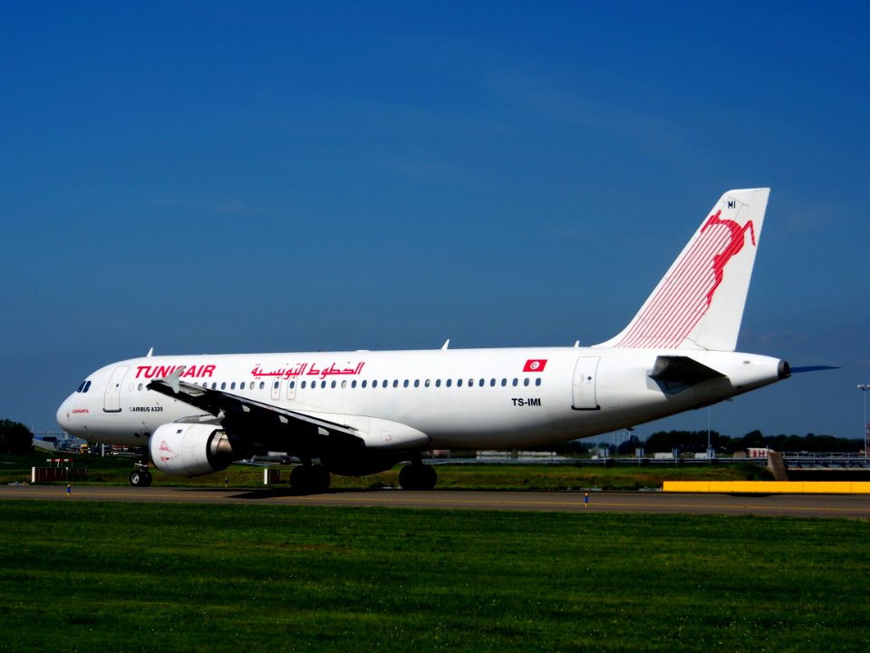 TS-IMI Tunisair Airbus A320-211 - cn 511 at Schiphol (AMS - EHAM), The Netherlands, 16may2014, pic-5