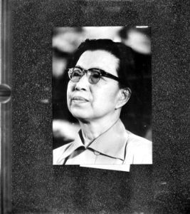 Tsjiang Tsjing (weduwe Mao), kop, Bestanddeelnr 928-8390