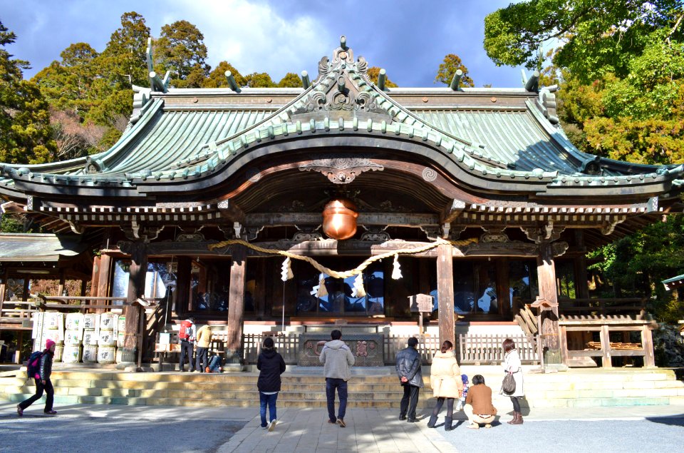 Tsukubasan-jinja haiden