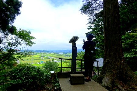 Tsukimizaka Slope - Chusonji, Hiraizumi, Iwate -
