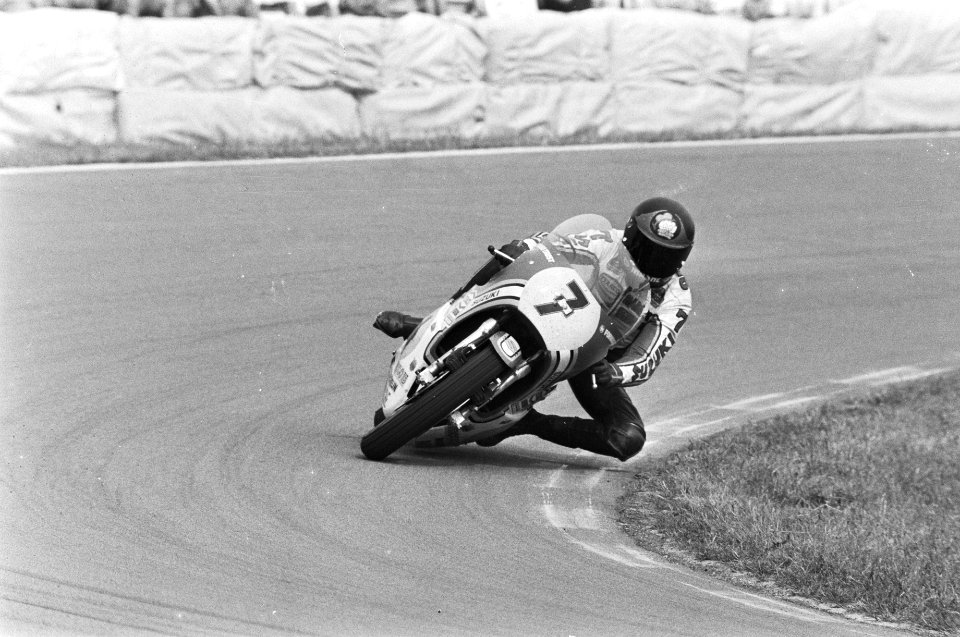 TT in Assen, 500cc klasse Barry Sheen in aktie, Bestanddeelnr 928-6664