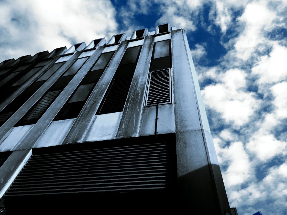 Urban modern skyscraper