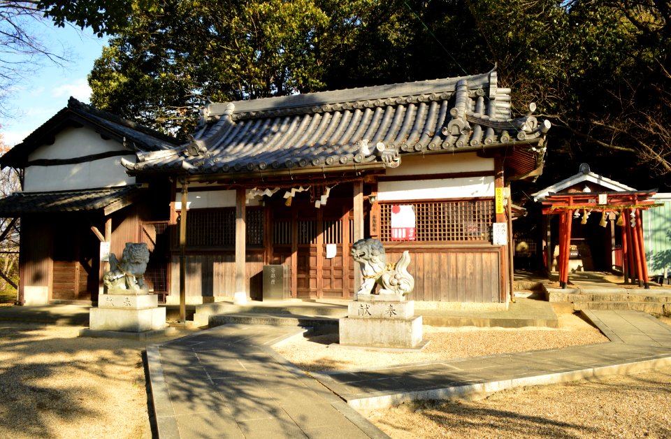 Tsudo-hachiman-jinja, haiden