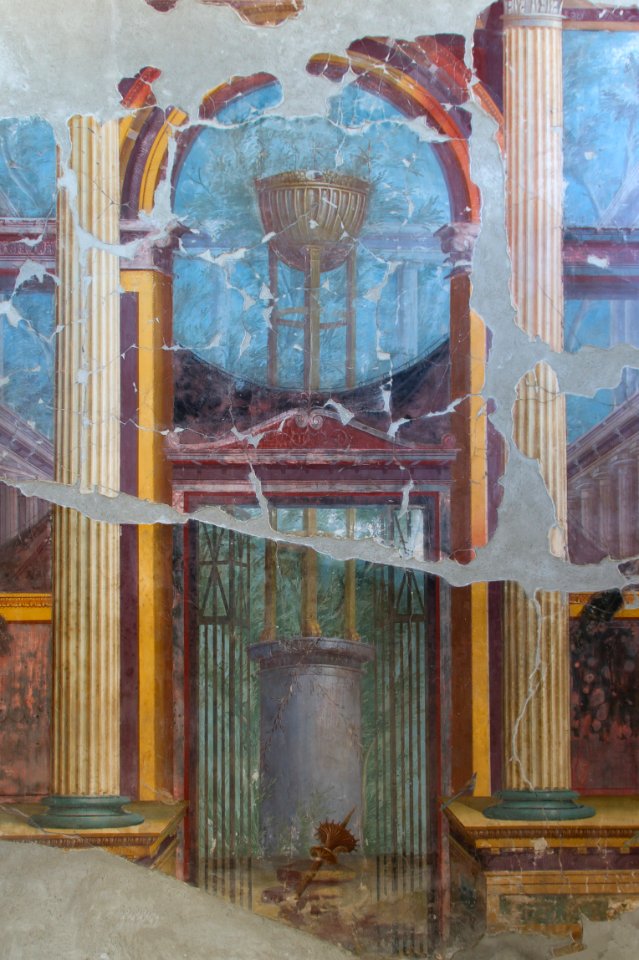 Trompe l'oeil fresco Oplontis