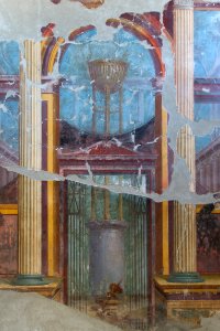 Trompe l'oeil fresco Oplontis