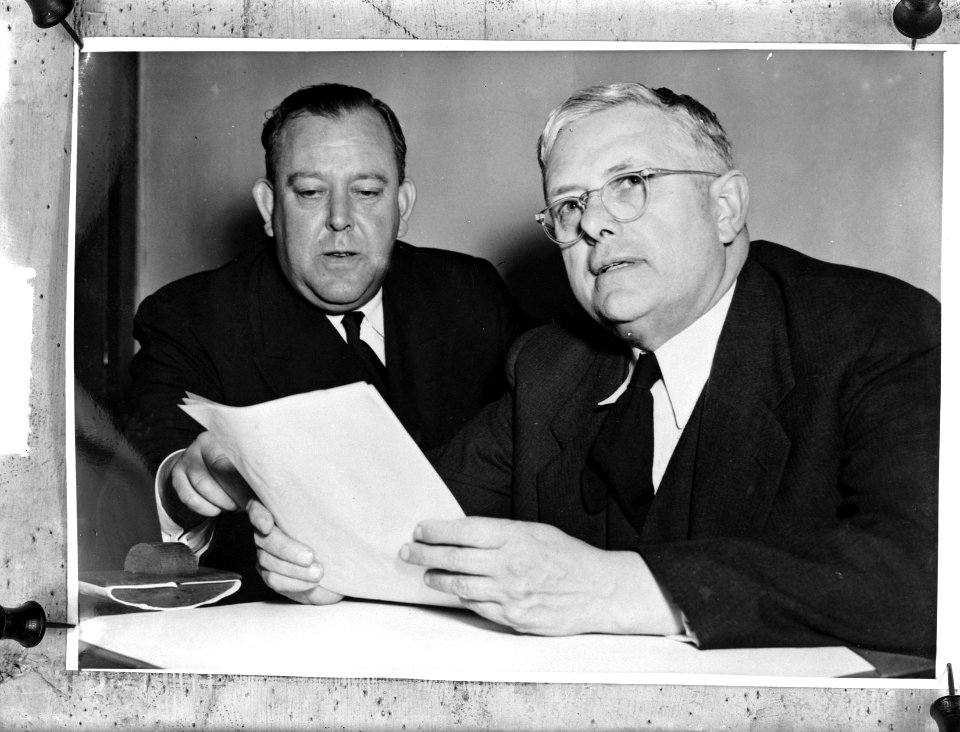 Trygve Lie en Evatt over Berlijnse kwestie, Bestanddeelnr 903-1006