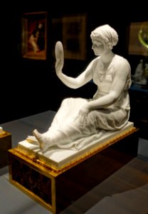 Truth and Strength, Dihl and Guerhard Manufactory, c. 1805-1815, unglazed porcelain, gilt bronze - Montreal Museum of Fine Arts - Montreal, Canada - DSC08715