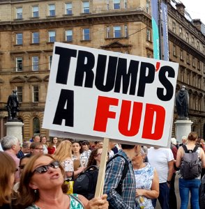 Trump protest - George Square, Glasgow 23
